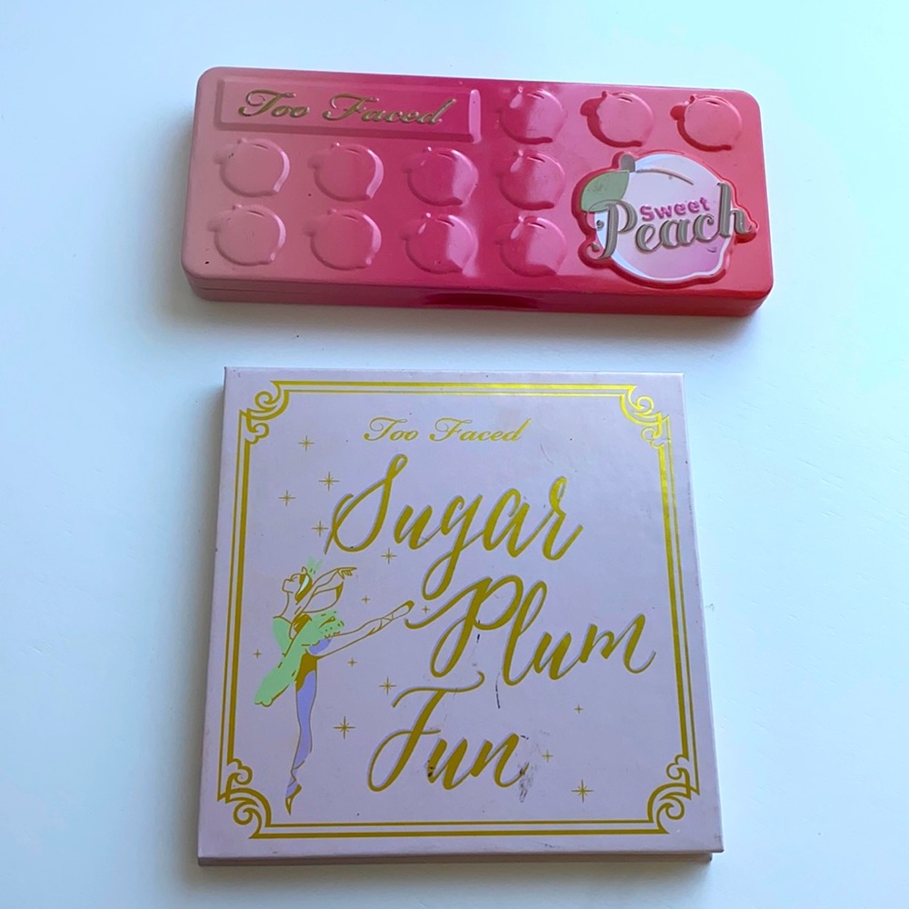 Too Faced Eye Shadow Pallets Set of 2